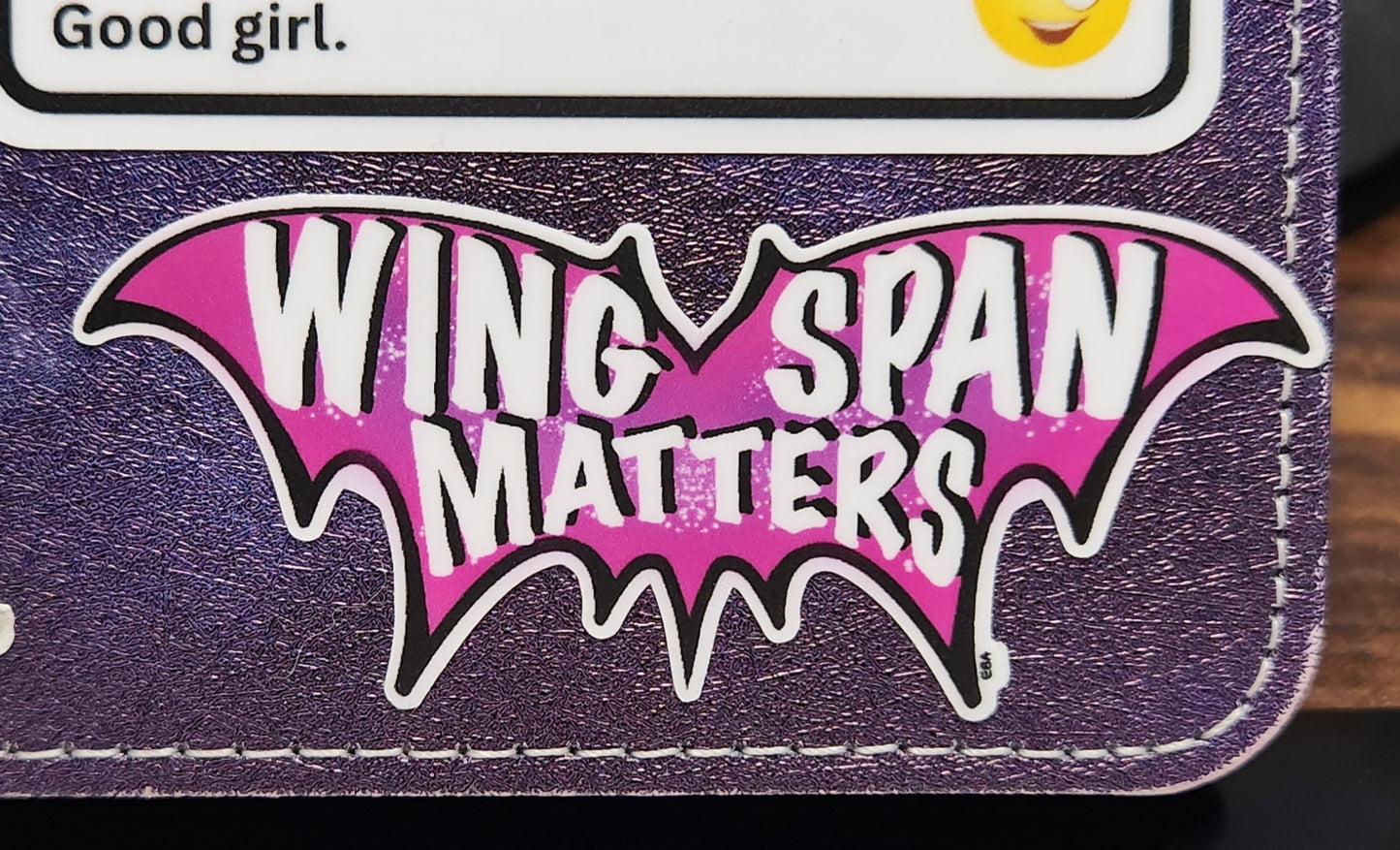 Wingspan Matters Sticker - 1.25" x 3"