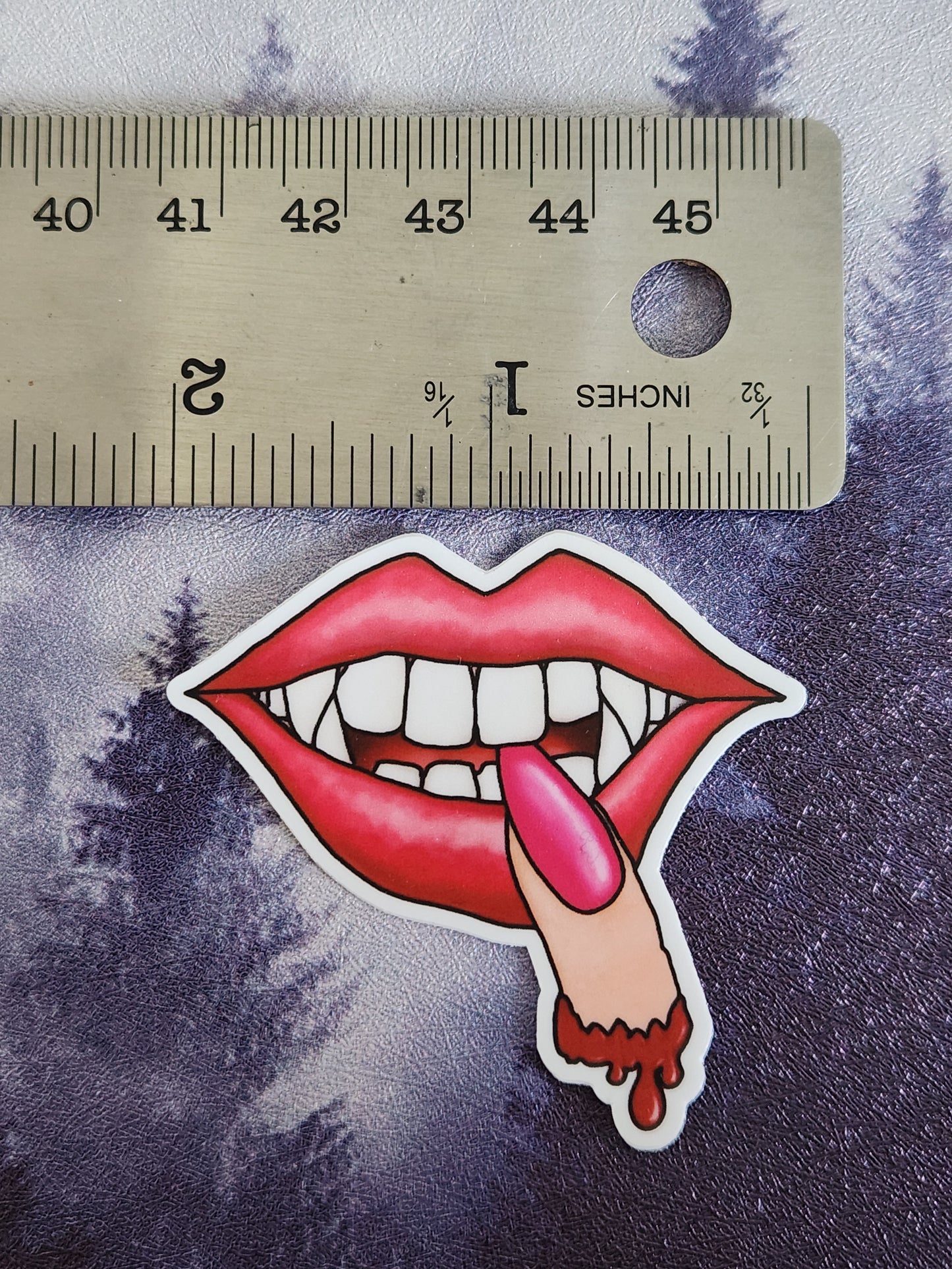Bite Me - Sticker - 2" x 2"