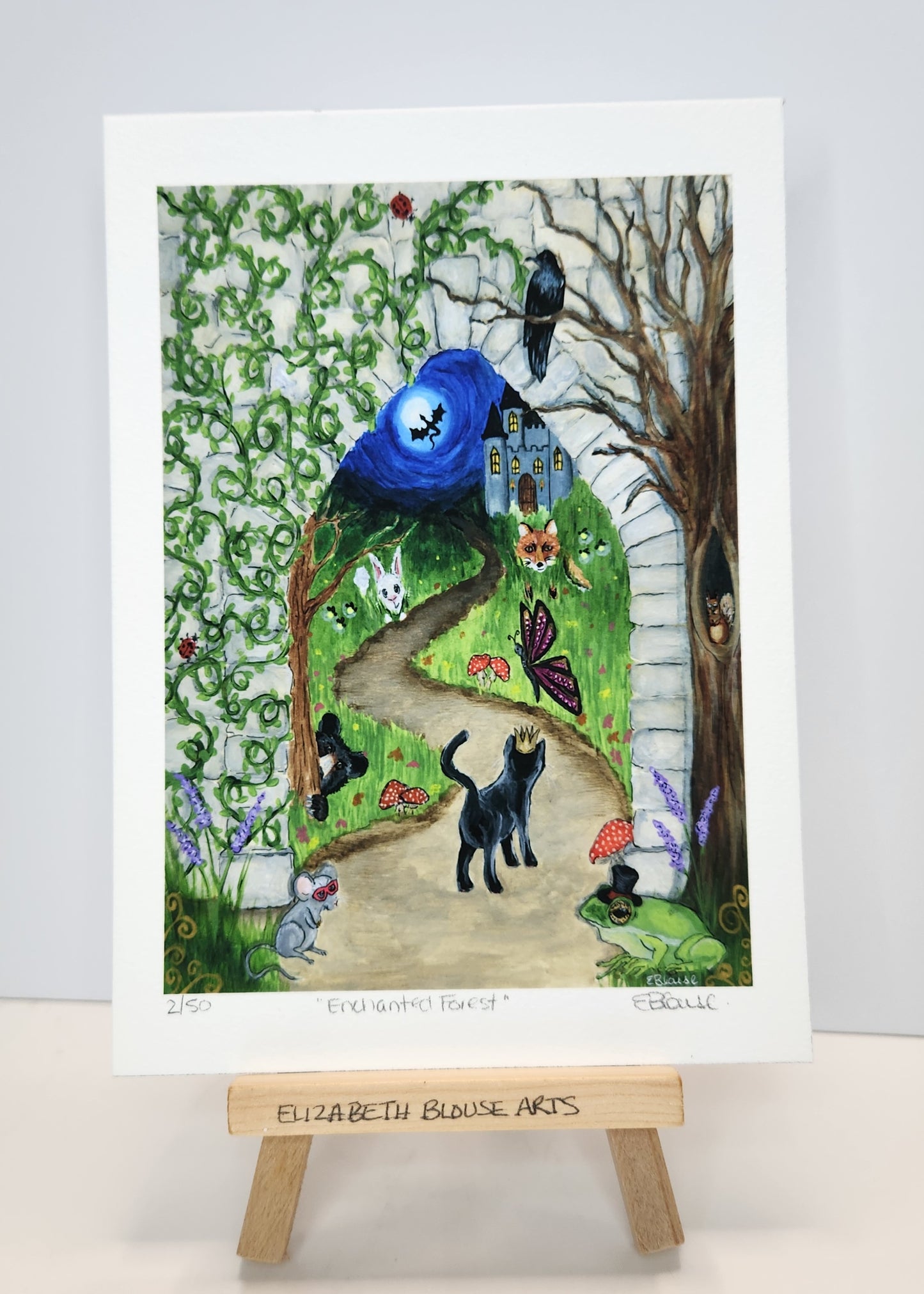Enchanted Forest - 5"x7" Limited Edition Print