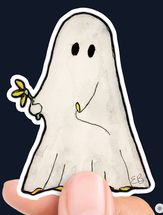 Hopless Romantic - Sticker - 2.5" x 2"