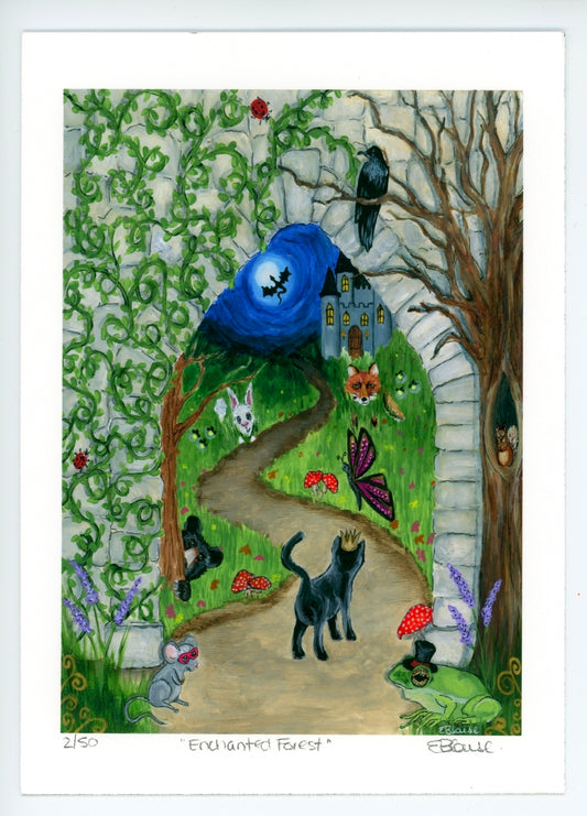 Enchanted Forest - 5"x7" Limited Edition Print